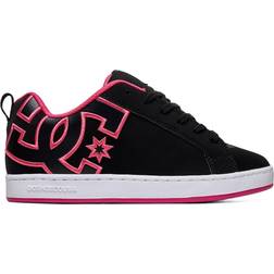 DC Shoes Court Graffik Shoes W - Black/Pink Stencil
