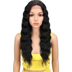Lace Front Wig 24 inch 1B Natural Black