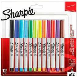 Sharpie Set of Felt Tip Pens Multicolour 12 Pieces 0,5 mm 12 Units