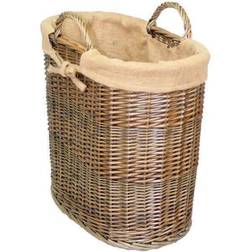 Hamper H069 Hessian Lined Basket