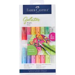 Faber-Castell Gelatos Brights Vibrant Colors 15-pack