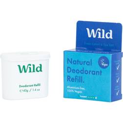 Wild Fresh Cotton & Sea Salt Deodorant Refill 40g