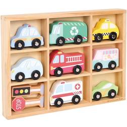 New Classic Toys Spielzeugautos inkl. Holzbox