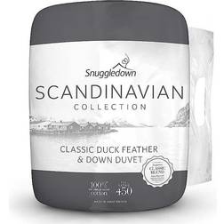 Snuggledown Duck Feather & Down 10.5 Tog All Year Round Duvet (200x135cm)