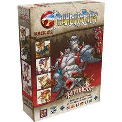 CMON Zombicide Thundercats Character Pack #2 Set of Thundercats Miniatures Compatible with Zombicide Black Plague and Greene Horde Ages 14 1-6 Players Average Playtime 60 Minutes Made