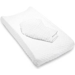 Munchkin Changing Pad Covers, 2pk, Off-White Off-White