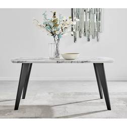 Furniturebox Andria Dining Table 90x160cm