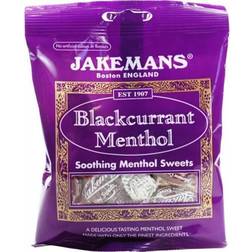Jakemans Blackcurrant Soothing Menthol Sweets Lozenges 73g
