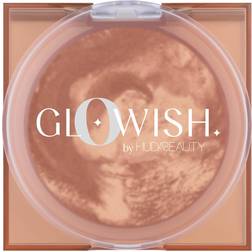 Huda Beauty GloWish Soft Radiance Bronzing Powder 02 Medium-Brown