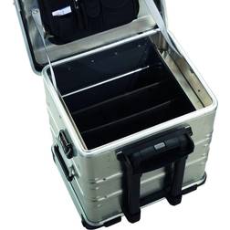 Zarges Partitioning set, for mobile aluminium box with a capacity of 50 l, with Velcro partitions