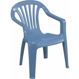 ProGarden Blue, Single Plastic Kids Chairs Coloured Stackable Sturdy Play