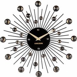 Karlsson Sunburst Crystal Wall Clock 30cm