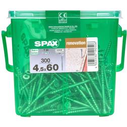 Spax T-STAR Flooring Screws WIROX 4.5x60mm Tub 300