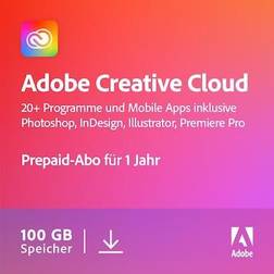 Adobe Creative Cloud Individual, 1 Year 1 User