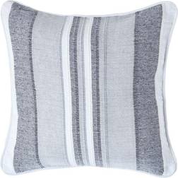 Homescapes Striped Monochrome Morocco Cushion Cover Grey (45x45cm)
