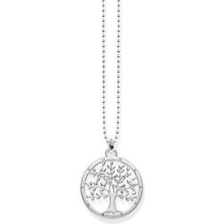Thomas Sabo Tree Of Love Necklace - Silver
