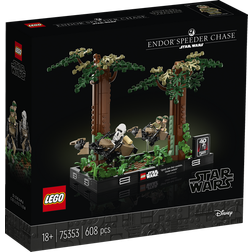 Lego Star Wars Endor Speeder Chase Diorama 75353