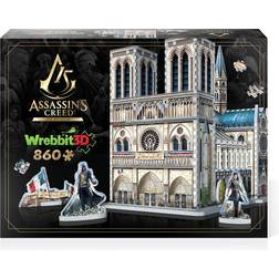 Wrebbit Assassin's Creed Unity Notre-Dame 3D Puzzle: 860 Pcs