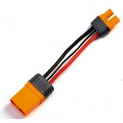 Spektrum adapter: ic3 battery ic5 device, 4'/100mm wire 10 awg, spmxca507