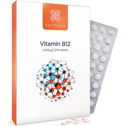 Healthspan Vitamin B12 1,000µg, 240 Immune
