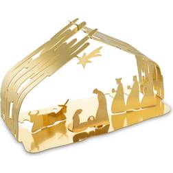 Alessi Krippe Bark Crib gold Dekofigur