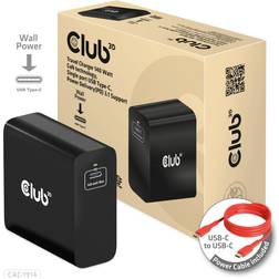 Club3D Travel Charger 140 Watt GaN technology Single port USB