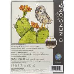 Dimensions Craft Kits Prickly Owl Counted Cross Stitch
