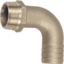 Perko 3/4" Pipe To Hose Adapter 90 Degree Bronze MADE