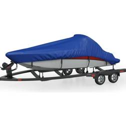 vidaXL Boat Cover Blue 760x430 cm Boat Canopy Storage Cover Waterproof UV Rays