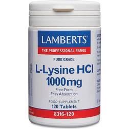 Lamberts Pure Grade L-Lysine 120 pcs