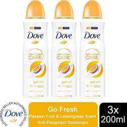 Dove Advanced Care Go Fresh Passion Fruit & Lemongrass Scent Antiperspirant Deodorant Spray