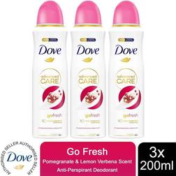 Dove Advanced Care Go Fresh Pomegranate & Lemon Verbena Scent Antiperspirant Deodorant Spray