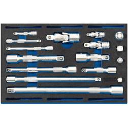 Draper Bar, Universal Joints Convertor Set 1/4 Insert Tool Kit