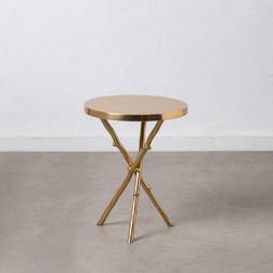 BigBuy Home Side Golden Metal Small Table