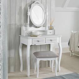 LPD Furniture Brittany Dressing Table 40x75cm