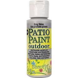 Deco Art Patio Paint, 2-Ounce Grey