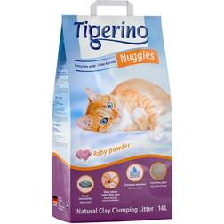 Tigerino Nuggies Ultra Cat Litter Babypowder Scented Economy Pack:
