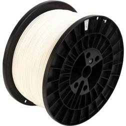 Polymaker 5kg PLA Filament 1.75mm White PLA 3D Printer Filament 1.75 1.75 PLA Filament White 5kg, Cost Effective Large Roll PLA 3D Printing Filament for Big Projects 2.0