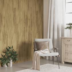 vidaXL Wall Panels Wood Look Brown PVC 4.12 mÂ²
