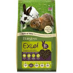 Burgess Excel Adult Rabbit Nuggets with Mint 10kg