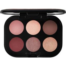 MAC Connect In Colour Eye Shadow Palette Embedded In Burgundy