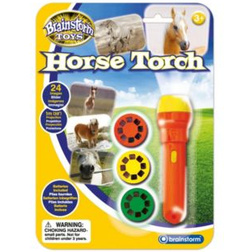 Redbox Brainstorm Toys Horse Flashlight and Projector with 24 Horse Images