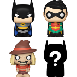 Batman Funko Bitty Pop! Dc Super Heroes: Robin & Scarecrow 4-Pack