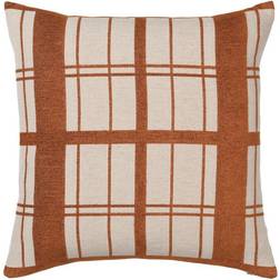 Broste Copenhagen CHEQUER Pillows Cushion Cover Brown (50x50cm)