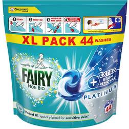 Fairy Platinum Non Bio Washing Liquid Capsules 44 Washes