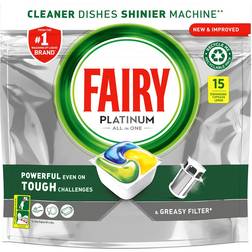 Fairy Platinum All in One Dishwasher 15 Tablets