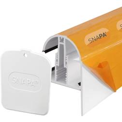 Snapa White Gable Bar for Axiome Sheets 4000mm