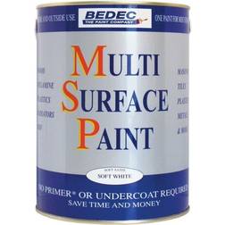 Bedec Interior & Exterior Multi Surface Paint 750ml Soft 0.75L