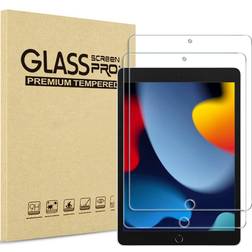 Procase 【2 Screen Protector for iPad 10.2 Tempered Glass Screen