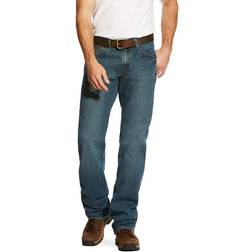 Ariat Men's Rebar Fashion M4 Lowrise Relaxed Fit Bootcut Jeans x